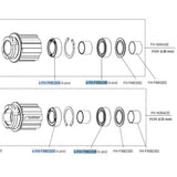 campagnolo hub spares hub bearings p134784