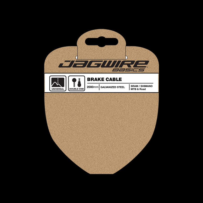 jagwire cable basic mtb road brake cable galv shim p119844