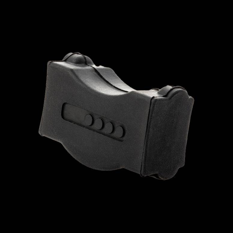 Cane Creek eeSilk stem elastomer replacement for vibration reduction and comfort on bicycle components, shown in close-up.