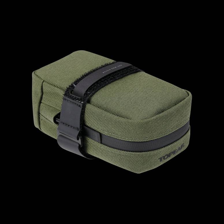 Topeak Elementa seatbag for bikes, compact saddle bag with tools and inner tubes, designed for bike accessories and storage