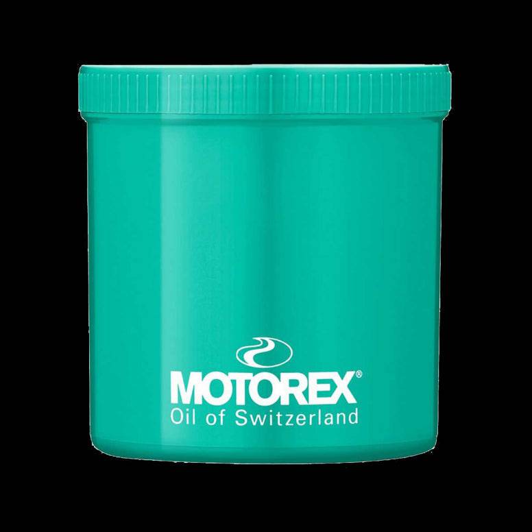 Motorex Anti Seize Paste for metal and aluminum connections, used in workshops for corrosion protection and easy assembly.