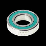 Enduro Bearings 6901 LLB CXD-15 ceramic bottom bracket bearing, 12x24x6mm, for bicycle components, with black outer ring and smooth surface.