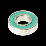 Enduro Bearings 6900 LLB CXD-15 ceramic hybrid bearing for cycling hubs, 10x22x6mm, high-performance component.
