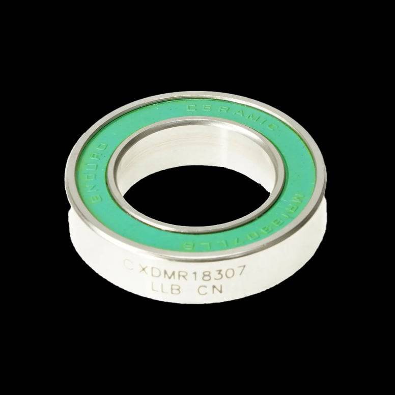 Enduro Bearings MR 18307 LLB CXD-15 angular contact bearing with 18x30x7mm dimensions for cycling hubs and bottom brackets.