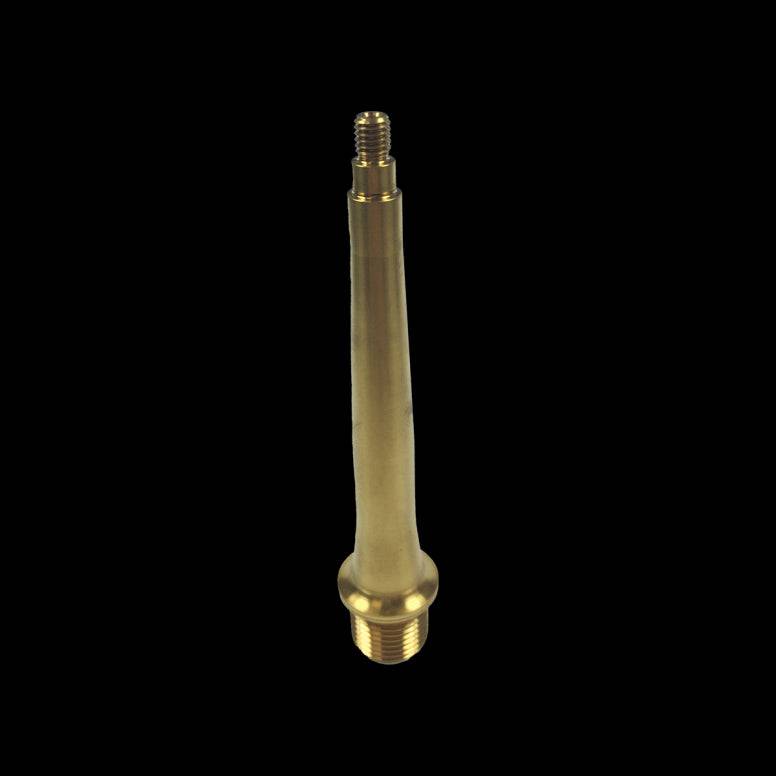 Crankbrothers Titanium Pedal Spindle L, durable replacement component for bicycle pedals, showing the lightweight titanium construction.