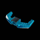 Crankbrothers Mallet E pedal body outer replacement part in blue, designed for cycling pedals and components.