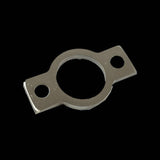 Crankbrothers Stamp 7 & 11 bearing retainer in silver for bike pedal maintenance components.