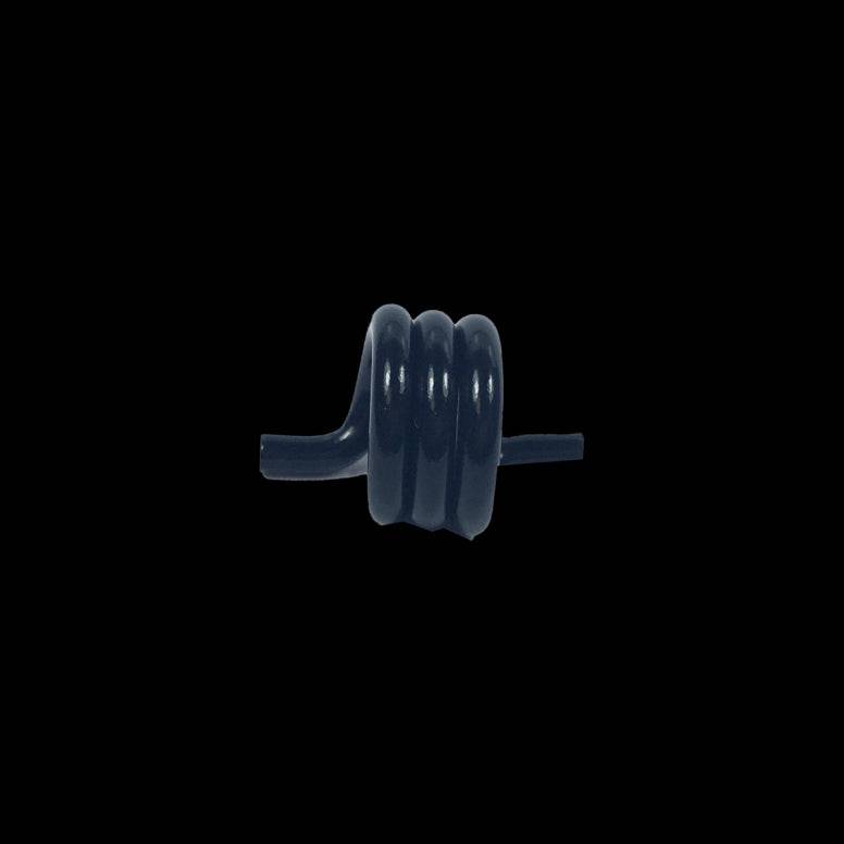 Black Crankbrothers pedal spring replacement for durable bicycle pedals, component part for improved performance and reliability.