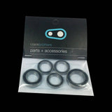 Crankbrothers Synthesis Rear Bearing Kit P321 components for smooth hub rotation, featuring bearings and installation parts.