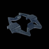 Crankbrothers Double Shot clip pedal body replacement in black for bicycle pedals, showing the new pedal component on a white background.