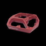 crank brothers crankbrothers pedal spares pdl body stamp 2 red large left p109198