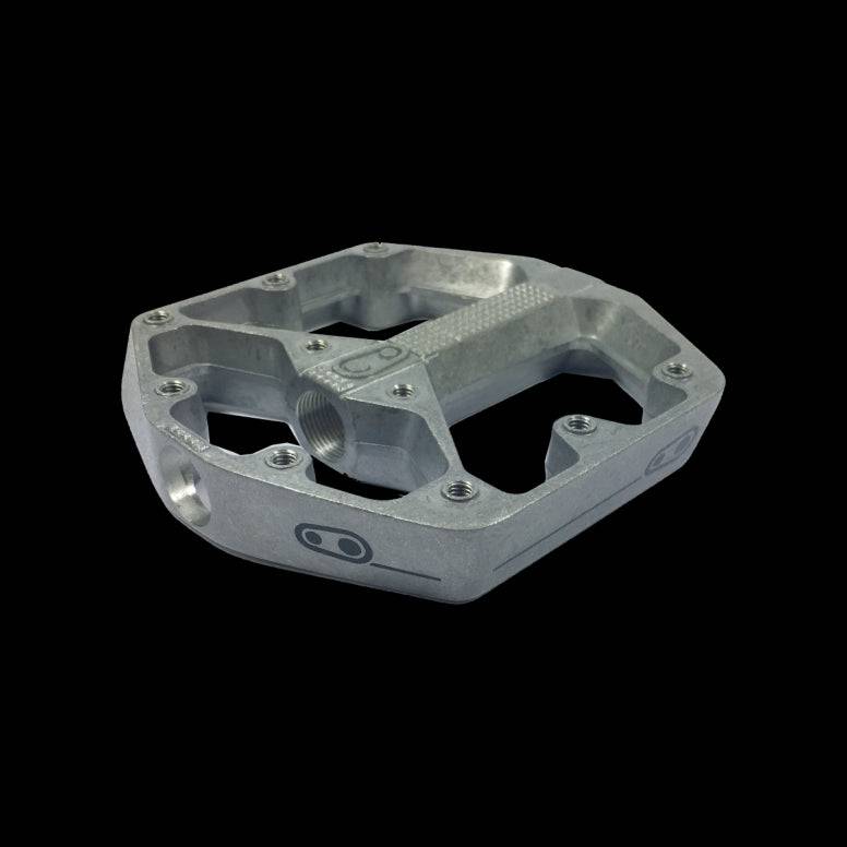 crank brothers crankbrothers pedal spares pdl body stamp 2 silver small right p109197