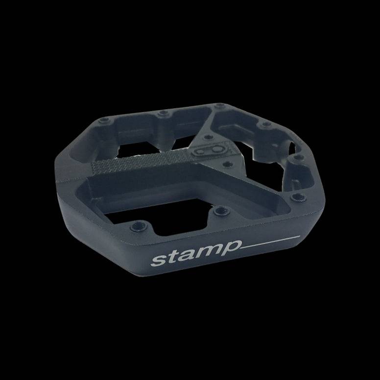 crank brothers crankbrothers pedal spares pdl body stamp 3 black small left p109108