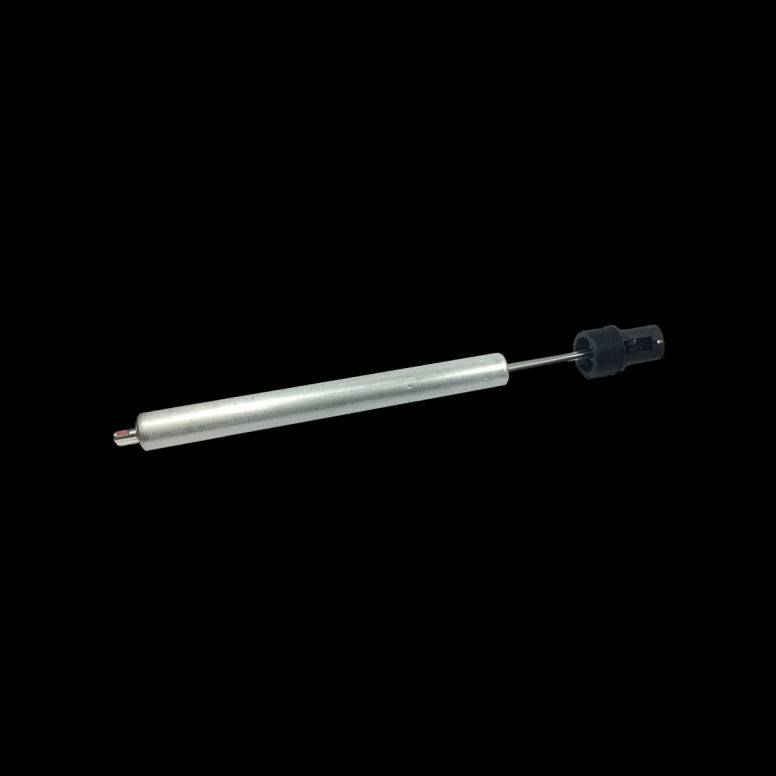 Crankbrothers Highline 3 seatpost cartridge assembly for 100mm dropper post, showing the internal components and mechanisms.
