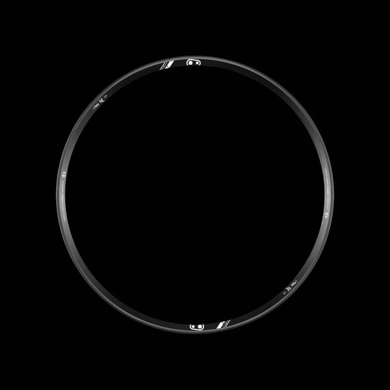 crank brothers crankbrothers wheel spares whl rim iodine 2 275 v23 flat blk p109465