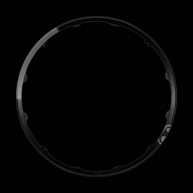 Crankbrothers Cobalt 3 27.5-inch black mountain bike wheel rim for trail and mountain biking components.