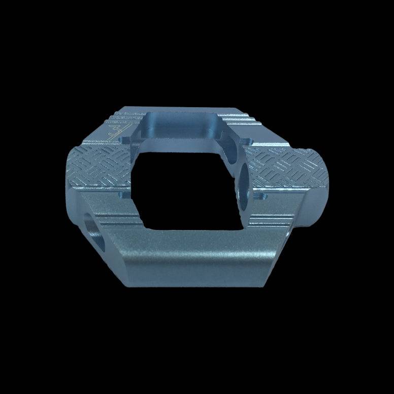 Crankbrothers Candy 3 light blue replacement pedal body for bike pedals, durable cycling component.