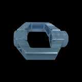 Crankbrothers Candy 3 light blue replacement pedal body for bike pedals, durable cycling component.