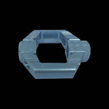 Crankbrothers Candy 3 light blue replacement pedal body for bike pedals, durable component for bike maintenance and upgrades.