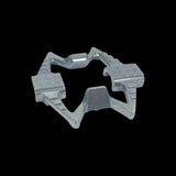 crank brothers crankbrothers pedal spares pdl body double shot clip silver p109037