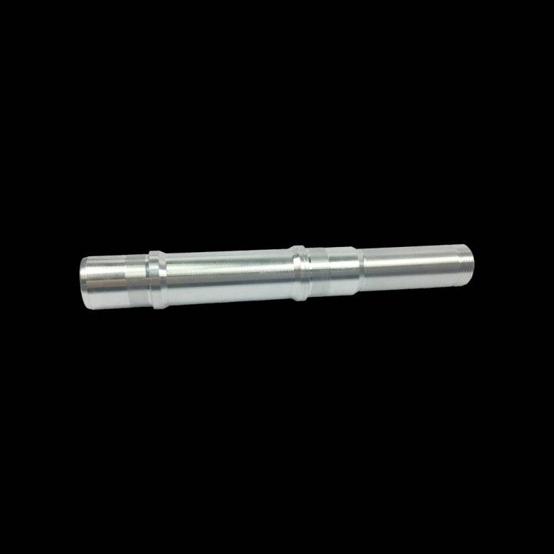 Crankbrothers Rear 148mm axle for Cobalt and Iodine MTB hubs, replacement component, durable metal construction, close-up view