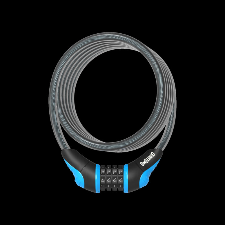 OnGuard Neon Combo Coil Cable Locks