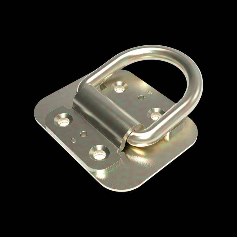 OnGuard Ground Anchor 8312 heavy-duty bike security lock in black and gold, designed for securing bicycles outdoors.