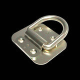 OnGuard Ground Anchor 8312 heavy-duty bike security lock in black and gold, designed for securing bicycles outdoors.