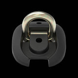 OnGuard Ground Anchor 8314 bronze and black with gold and silver accents, designed for securing bikes with a durable steel construction.