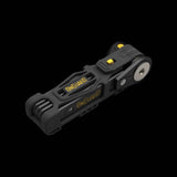 OnGuard Link Plate Lock K9 75cm black and yellow bike security lock with mounting bracket, made for bike security accessories.
