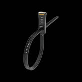 OnGuard Zip Cable Lock with resettable 3-digit combination for secure bike and accessory security, flexible and durable design.