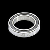Enduro Bearings 61803 LLU/LLB C3 ABEC 5 bicycle bottom bracket bearing, showing the metal and rubber components.