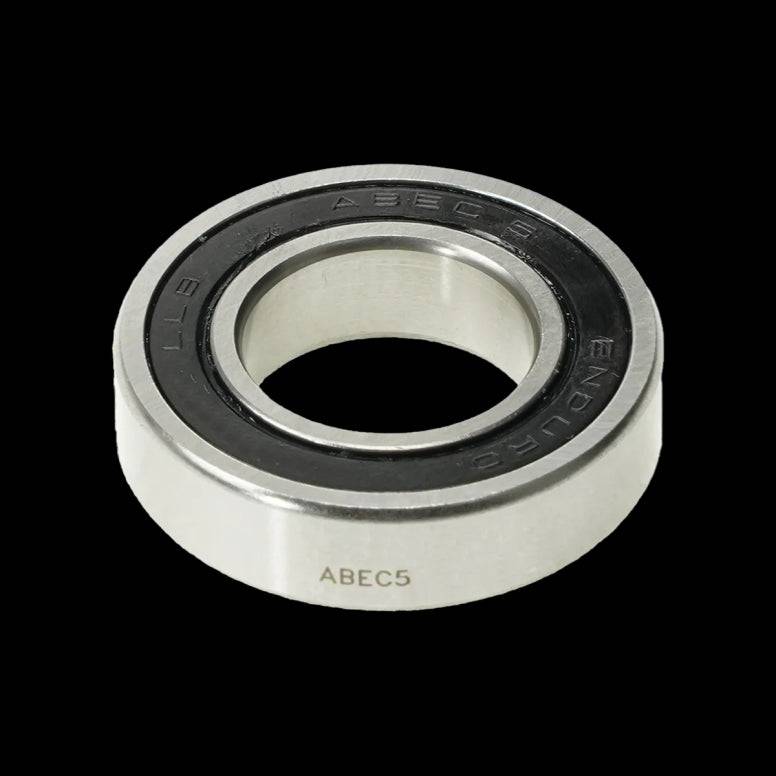 Enduro Bearings MR15307 ABEC 5 radial bicycle bearing for hubs and bottom brackets, showing the metal bearing in a close-up view.