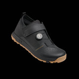 Crankbrothers Stamp Trail Boa mountain bike shoes in black and gold, size 14, with breathable upper and rugged sole for trail riding.