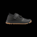 Crankbrothers Stamp Trail Boa mountain bike shoes in black and gold, size 14, featuring secure lacing and rugged design.