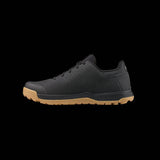 Crankbrothers Mallet Trail Lace Black MTB shoes with cleats for trail riding, featuring durable design and comfortable fit.