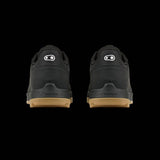 Crankbrothers Mallet Trail Lace Black MTB shoes with cleats for trail riding, featuring durable lace-up design and rugged traction.