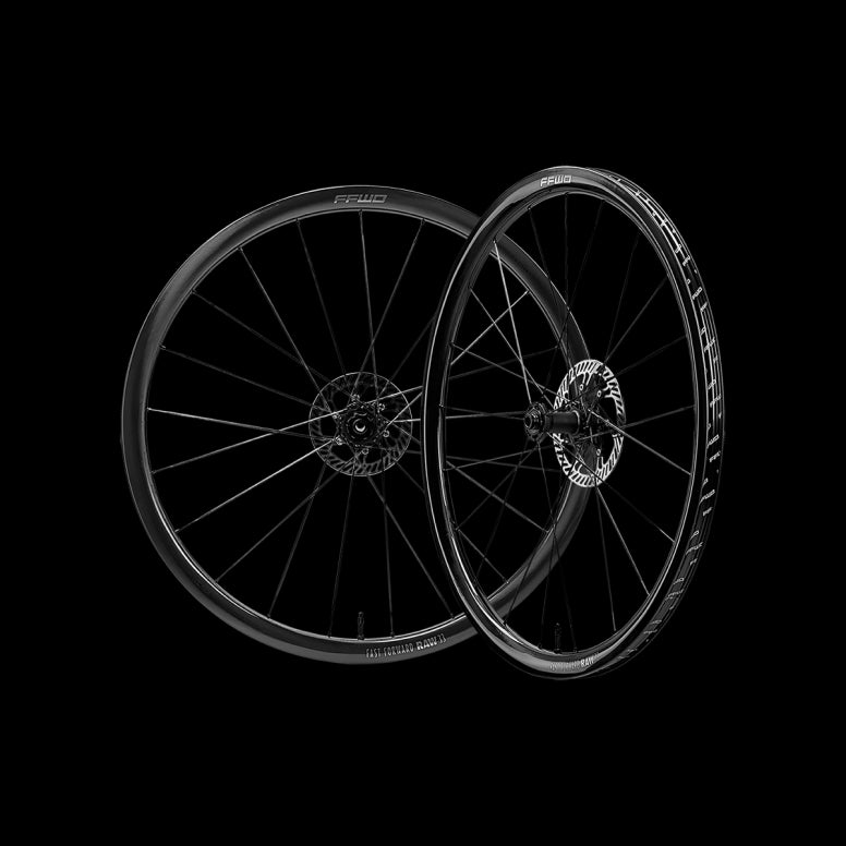 Fast Forward RAW33 Carbon Clincher Disc Brake Wheelset Pair