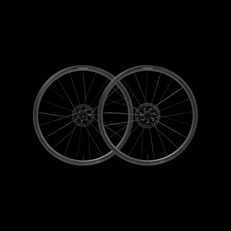 Fast Forward RAW33 Carbon Clincher Disc Brake Wheelset Pair