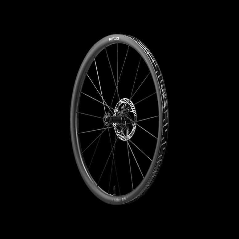 Fast Forward RAW33 Carbon Clincher Disc Brake Wheelset Pair