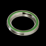 Enduro Bearings ACB 1125 stainless steel angular contact bearing for bottom brackets, showing the compact metal bearing with precise design.