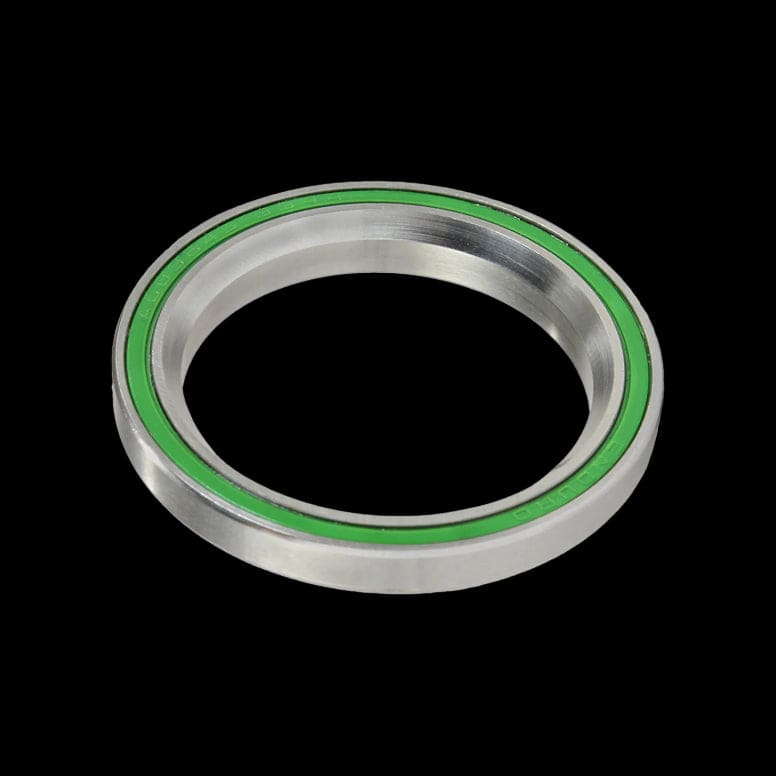 Enduro Bearings ACB 3645 3344 stainless steel angular contact bearing, 33x44x6mm, showing the metal bearing components.