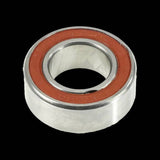 Enduro Bearings 3902 LLU ABEC 3 sealed frame pivot bearing, 15x28x10mm, showing the bearing with black seals and metal interior.