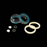Enduro Bearings HyGlide Fork Seals for advanced fork suspension, shown as high-quality components for mountain bike fork maintenance.