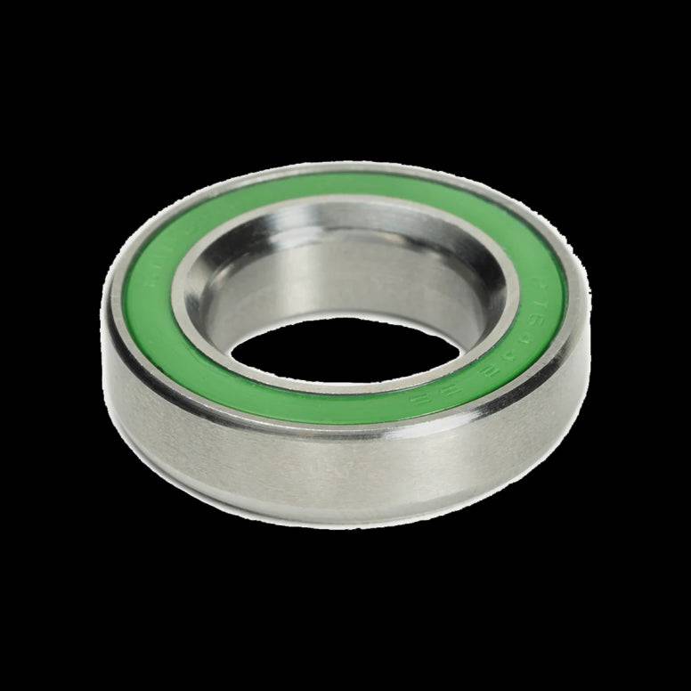 Enduro Bearings ACB MINI 276442 stainless steel 6.5mm 45° angular contact bearing, shown in the image.