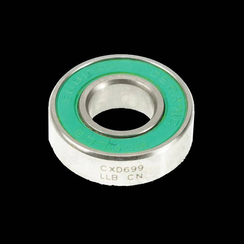 Enduro Bearings 699 LLB CXD-15 angular contact sealed bike bearing with 9x20x6mm dimensions, designed for bicycle components.