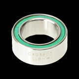 Enduro Bearings 3803 LLB W CXD-15 ceramic angular contact bearing, 10x26x17mm, showing its detailed structure and markings.