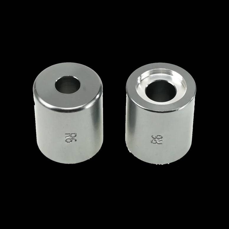Enduro Bearings R6 Outer Guide for EB8420 press, a precise alignment tool for bike bearing installation, shown in the image.