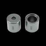 Enduro Bearings 6803 outer guide for extended inner race bearings with EB8420 press tool, showing the precision metal component.