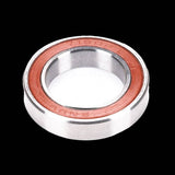 Enduro Bearings 71802 LLB ceramic hybrid bearing with LLB seals, 15x24x5mm, showing the bearing's detailed structure and seals.